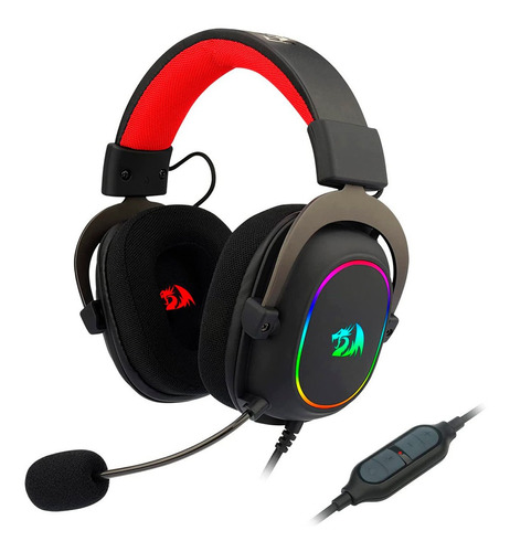 Auricular Gamer Redragon Zeus H510 Rgb Mexx 1