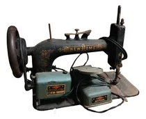 Comprar Máquina De Coser New Home- Completa-antigüedades