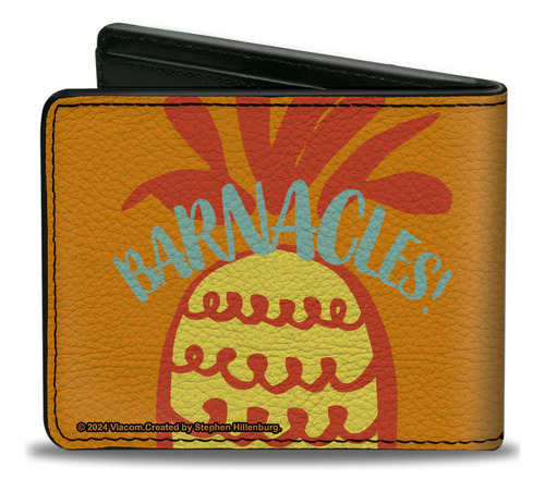 Cartera Bob Esponja Feliz Barnacles Nickelodeon Piña Amarillo Barnacles