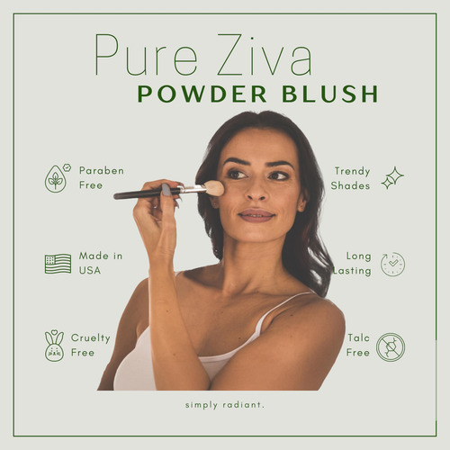 Tarta De Manzana Horneada Blush Pure Ziva, Roja, Marrón Y Pú