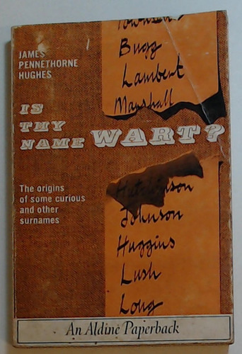 Is Thy Name Wart? (ingles) - Pennethorne Hughes, James