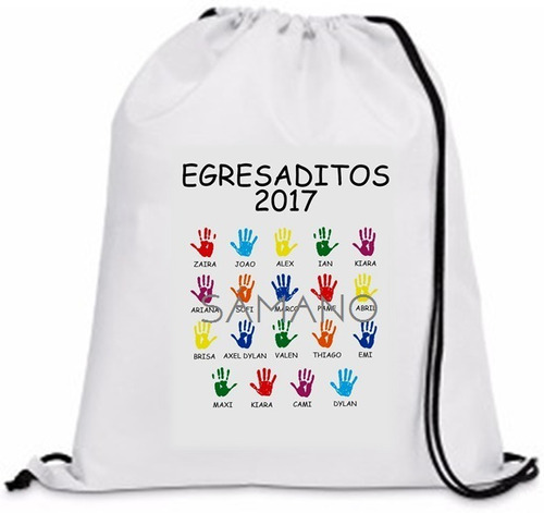 Mochila De Cordon Personalizada Samano.uy