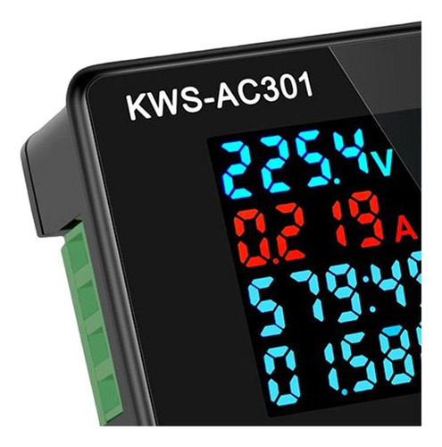 50-300v Voltaje Probador Medidor Amperaje Ac Corriente