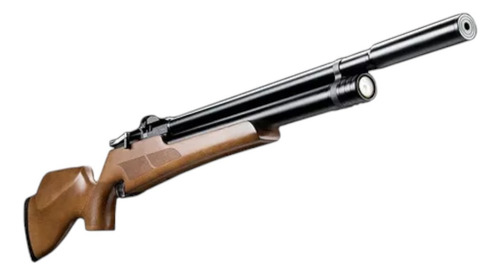 Rifle Pcp Fox M16 Aire Comprimido Regulado Caza + Cargador Madera 5.5 Mm