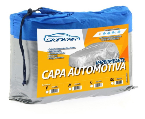 Capa Protetora Cobrir Carro Grande 100% Impermeável C/ Forro