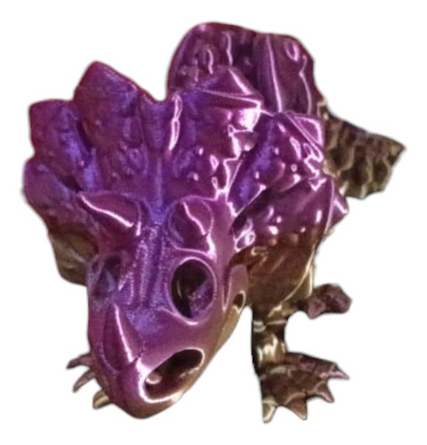 Figura Articulada - Esqueleto De Triceratops Especial