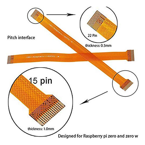 Cable Ffc Onyehn Para Cámara Raspberry Pi Zero, Cable Flexib