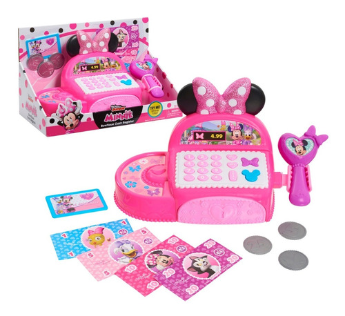 Caja Registradora Bowtique De Minnie Mouse Disney Junior