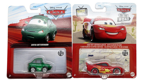 Rayo Mcqueen Y Bertha Butterswagon Cars Disney Pixar Nuevo