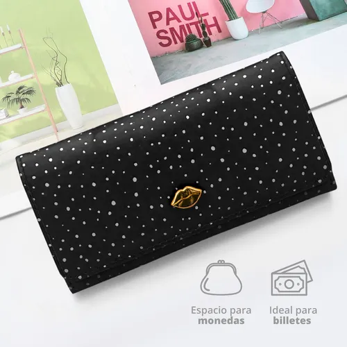 Billeteras negras mujer hot sale
