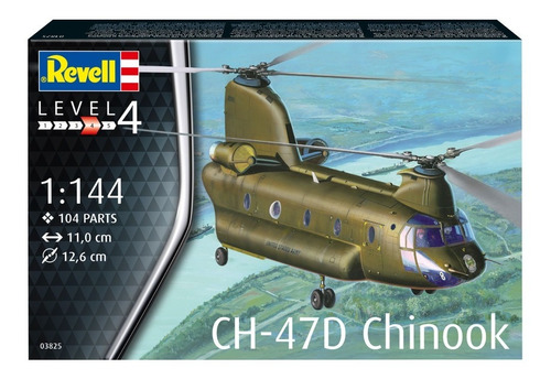 Ch-47d Chinook 1/144 Kit De Monta Revell 03825