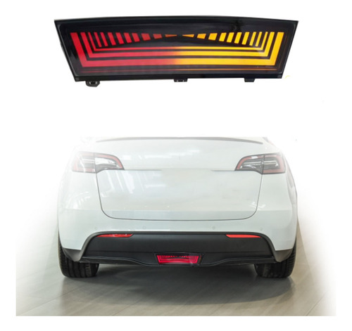 Luz De Señal Trasera De Coche 3 Funciones Para Tesla Model Y