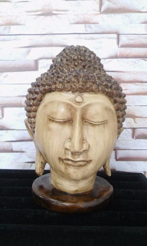 Estátua Busto Buda Indiano Hindu Tailandês