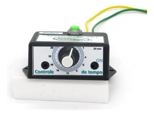 Timer Temporizador Analógico 10 Min Programável Rele Desliga