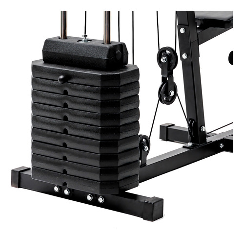 Home Gym Multifuncional Xtreme Force 45 Kg Con Poleas