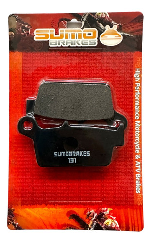 Sumo 131 Pastilla De Freno Trasera Honda Xr 650 R (00-07)