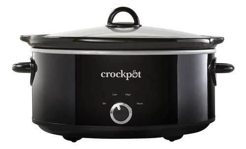 Crock-pot Olla De Cocción Lenta Manual De 7 Cuarto 400w Color Negro Frecuencia 0