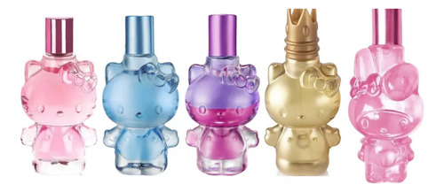 Set Perfume Hello Kitty Incluye My Melody 5 Piezas 60 Ml