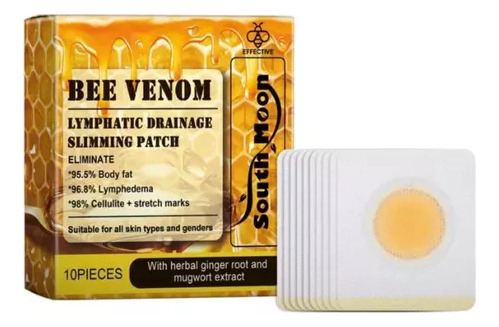 Hu Veneno De Abeja Parche Adelgazante Drenaje Linfatico 6