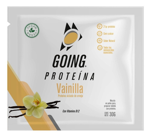 Proteína Vegana Vainilla -12und - Unidad a $7875