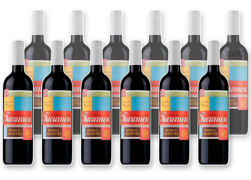 Vino Tucumen Joven Malbec Caja 12u X 750 Cc