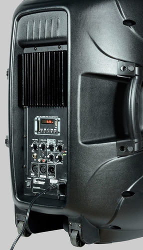 Caixa Ativa Staner 15 Ps-1501 Bt Fm C/ Tripé Microfone
