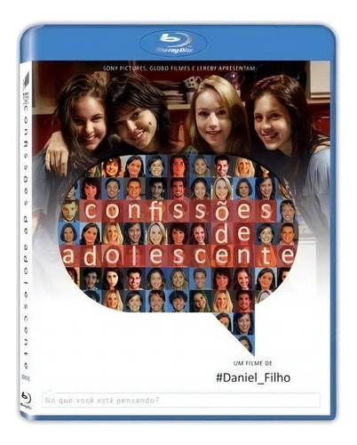 Blu-ray Confissões De Adolescente Filme De Daniel Filho