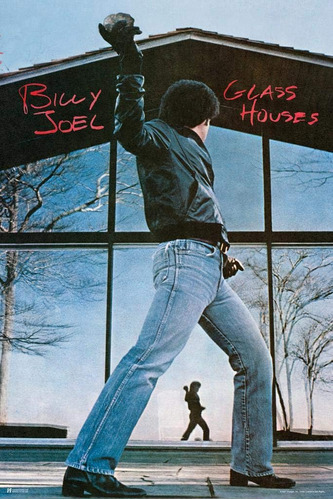 Billy Joel Glass Houses Portada Del Álbum Música Rock Clásic