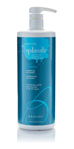 Brocato Splashssh - Champ Diario Para El Cabello, 32 Onzas.