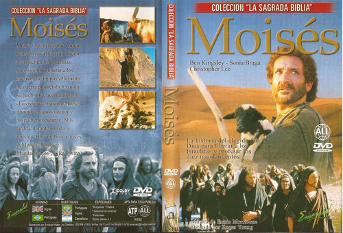 Moises Dvd Ben Kingsley Sonia Braga 1995 Biblica Original
