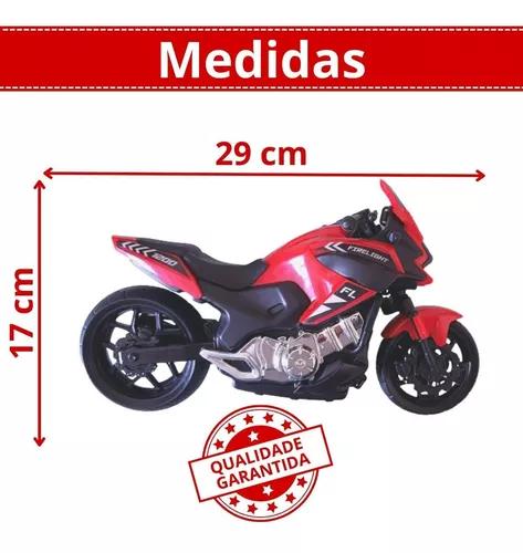 Moto De Brinquedo Infantil Modelo Corrida Esportiva 34.5 Cm - ShopJJ -  Brinquedos, Bebe Reborn e Utilidades