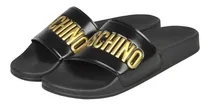 Comprar Sandalias Moschino Milano Originales Logo Dorado 6 Mx