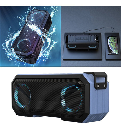 Za Bocinas Bluetooth Tws Portátiles Con 12 Horas De