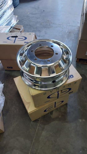 Imagen 2 de 4 de Llanta Camion Aluminio 17.5x6.00 Eb 6 Agujeros + Valvula Eb