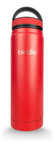 Termo Acero Inoxidable Bindle 13 Oz Botella Frio Caliente Color Rojo