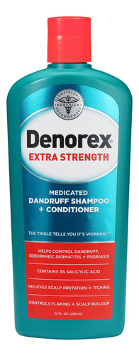 Shampoo Y Acondicionador Control De Caspa Denorex Extra