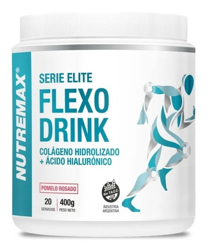Colageno Flexo Drink. Acido Hialuronico Glucosamina Nutremax