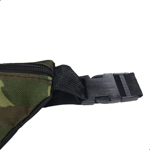 Pochete Perna Masculina Camping Motoboy 5 Bolsos Cartucheira