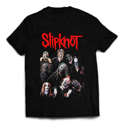 Polera Estampada Slipknot - Banda -rock - Metal .dtg