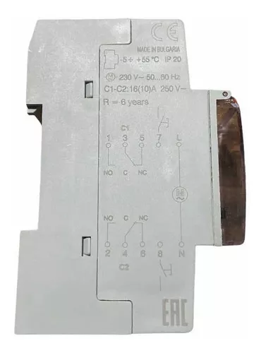 Timer Digital Abb 2ch 230v 2csm256313r0621