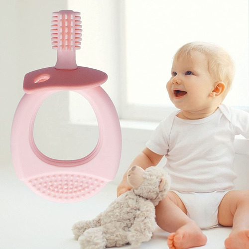 Set 3 Mordedera Limpieza Bucal Bebes Chupon Encias Juguete F