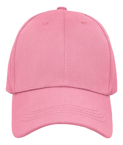Gorras Acrílico Lisa Mayoreo Bordar Packs 8 10 12 15 20 25 Rosa 15 Piezas