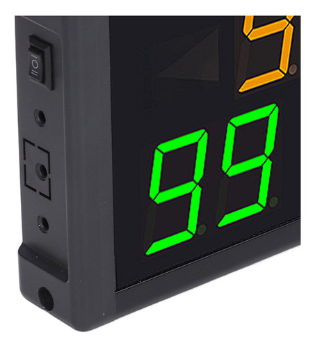 Marcador Electrónico Led De 10 Dígitos Con Control Remoto