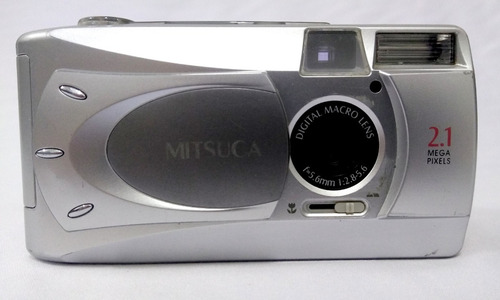 Maquina Fotográfica Digital Mitsuca Raridade Bem Conservada