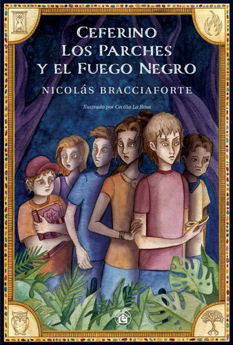 CEFERINO, LOS PARCHES Y EL FUEGO NEGRO, de Nicolas Bracciaforte. Editorial El Emporio Libros, tapa blanda en español, 2019