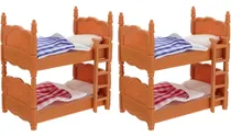 Comprar Muebles De Casa De Muñecas Mini Camas Dobles Casa De Muñecas
