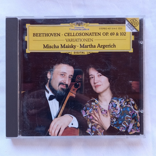 Beethoven 69 102 Mischa Maisky Martha Argerich Cd / Kktus
