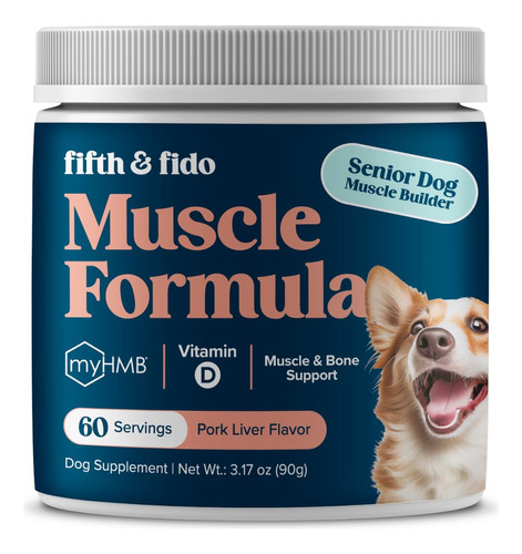 Creador De Musculos Para Perros, Hmb Muscle Builder Para Per