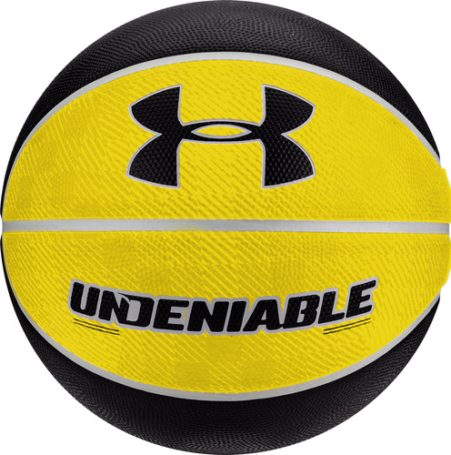 Under Armour Mini Basketball, Amarillo/negro, Mini Tamaño/ta