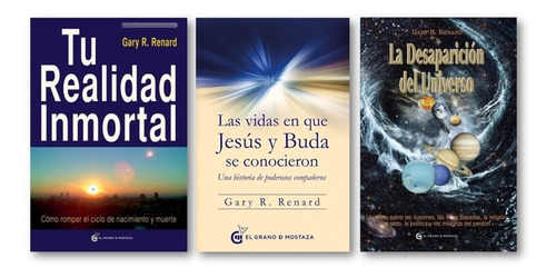 ** 3 Libros Gary Renard ** Realidad Jesus Y Buda Universo